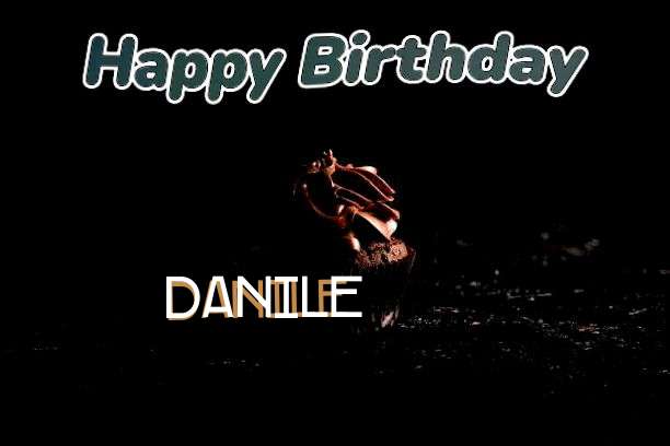 Happy Birthday Danile Cake Image