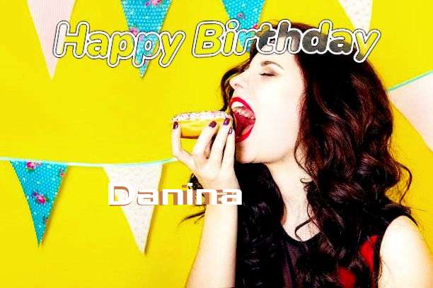 Happy Birthday to You Danina