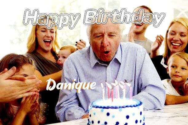 Happy Birthday Danique Cake Image