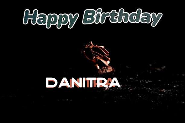 Happy Birthday Danitra Cake Image