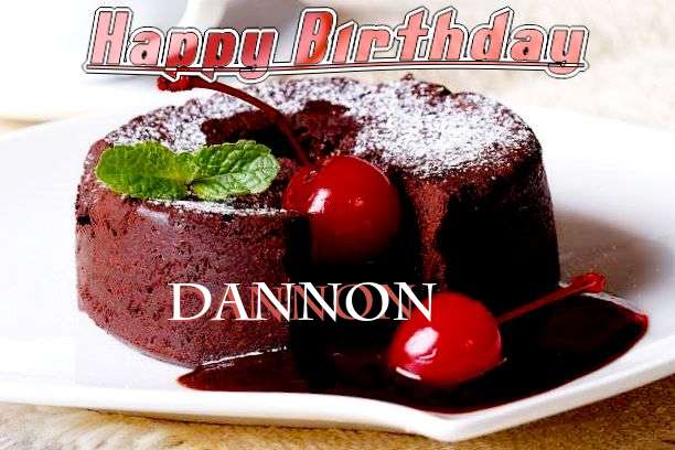 Happy Birthday Dannon Cake Image