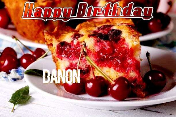 Happy Birthday Danon Cake Image