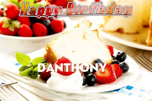 Birthday Wishes with Images of Danthony