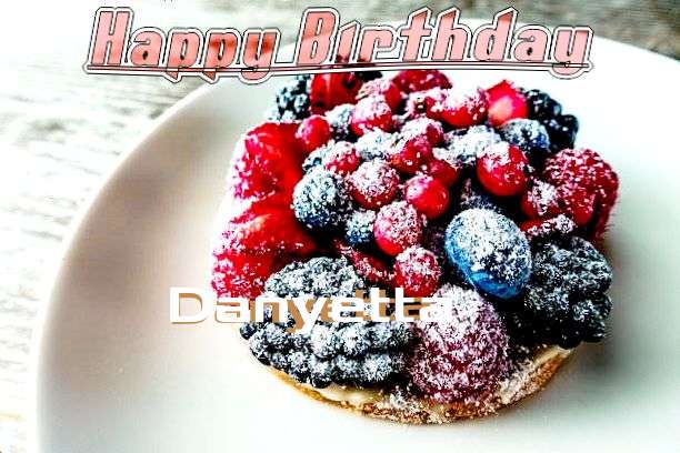 Happy Birthday Cake for Danyetta