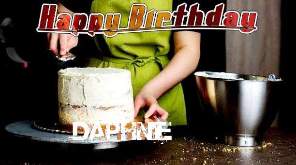 Happy Birthday Daphnie Cake Image