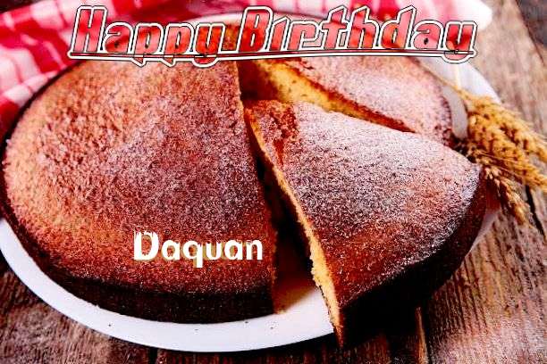 Happy Birthday Daquan Cake Image