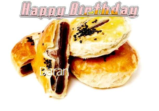 Happy Birthday Wishes for Daran