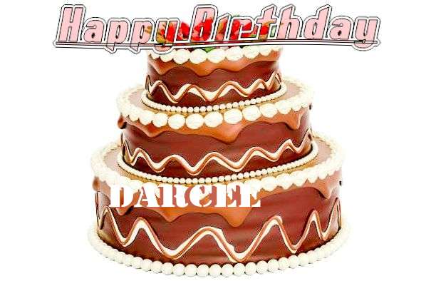 Happy Birthday Cake for Darcee