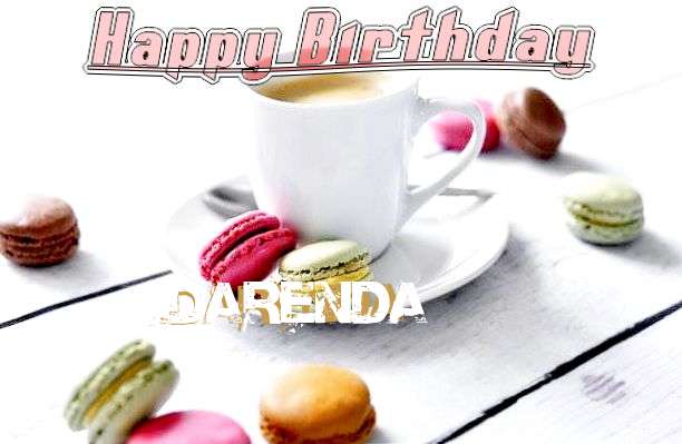 Happy Birthday Darenda Cake Image