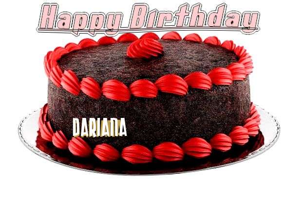 Happy Birthday Cake for Dariana