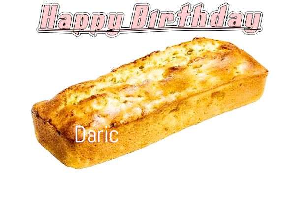 Happy Birthday Wishes for Daric