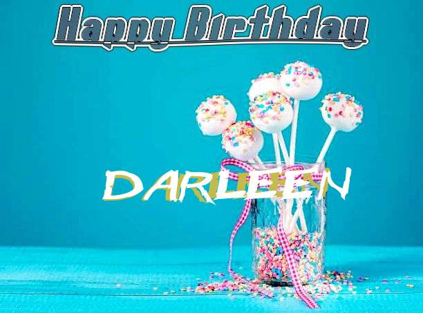 Happy Birthday Cake for Darleen
