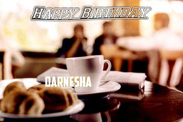 Happy Birthday Cake for Darnesha