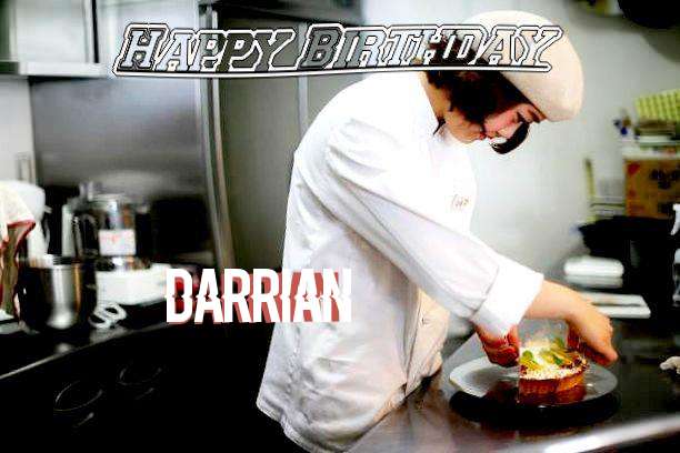 Happy Birthday Wishes for Darrian