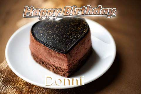 Happy Birthday Cake for Donni