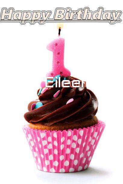 Happy Birthday Eileen Cake Image