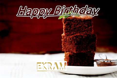 Birthday Images for Ekram