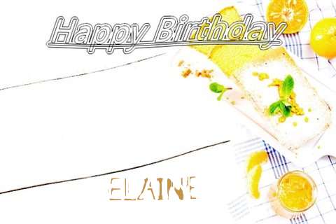 Birthday Wishes with Images of Elaine