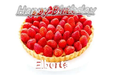 Happy Birthday Elberta Cake Image