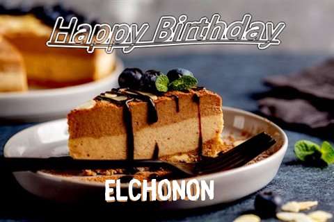 Happy Birthday Elchonon Cake Image