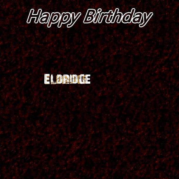Happy Birthday Eldridge Cake Image