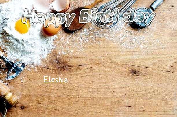 Happy Birthday Cake for Eleshia
