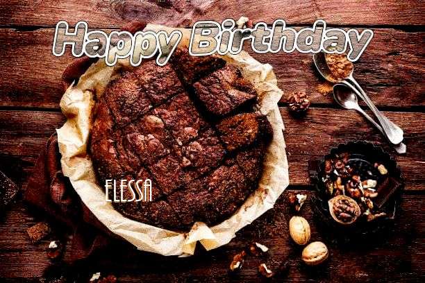 Happy Birthday Cake for Elessa