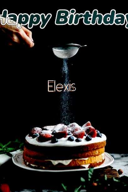 Birthday Wishes with Images of Elexis