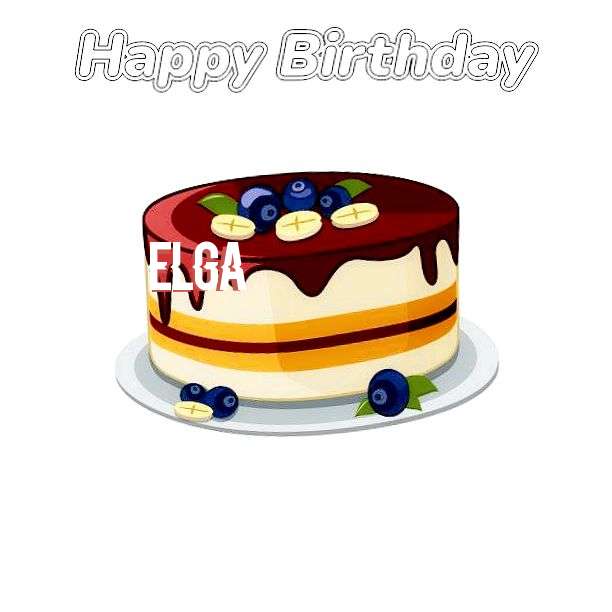 Happy Birthday Wishes for Elga