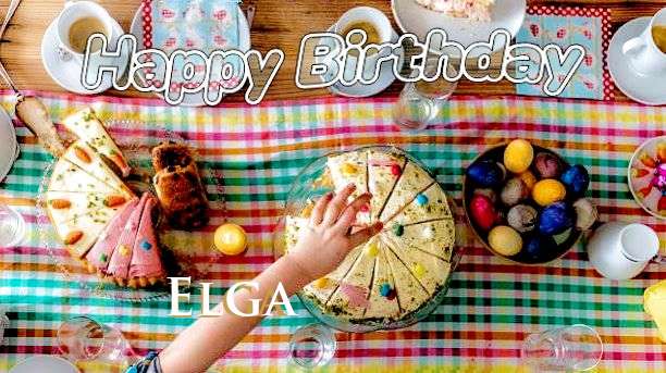 Happy Birthday Cake for Elga
