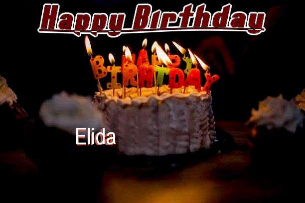 Happy Birthday Wishes for Elida
