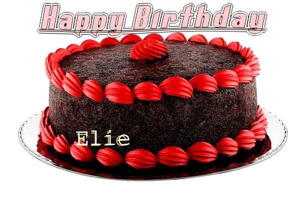 Happy Birthday Cake for Elie