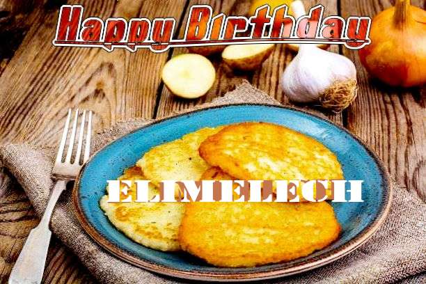 Happy Birthday Cake for Elimelech