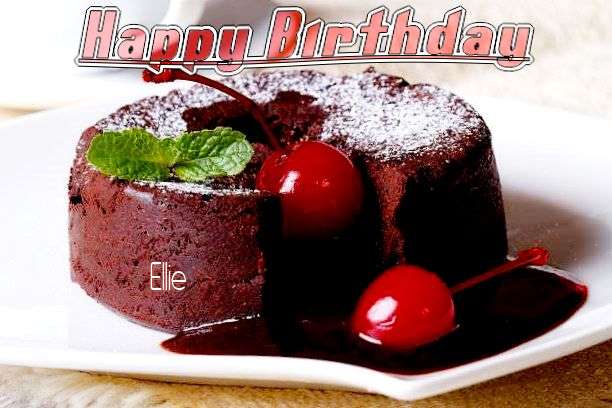 Happy Birthday Ellie Cake Image