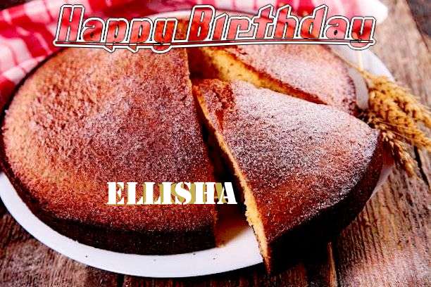 Happy Birthday Ellisha Cake Image