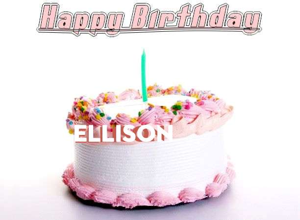 Birthday Wishes with Images of Ellison