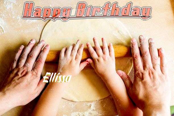 Happy Birthday Cake for Ellissa