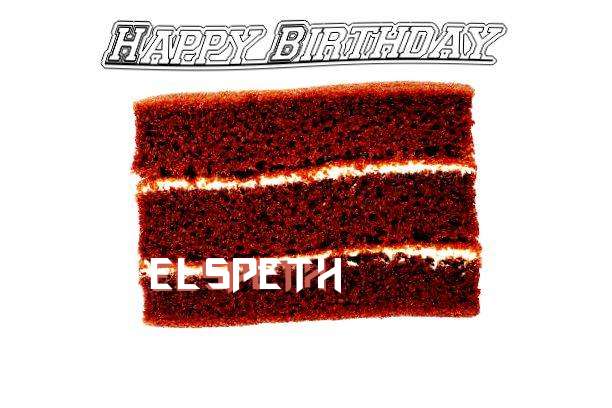 Happy Birthday Cake for Elspeth