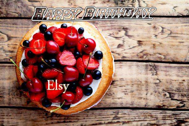 Happy Birthday to You Elsy