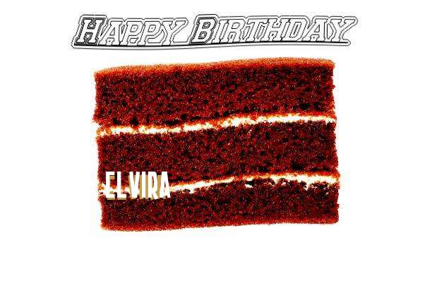 Happy Birthday Cake for Elvira