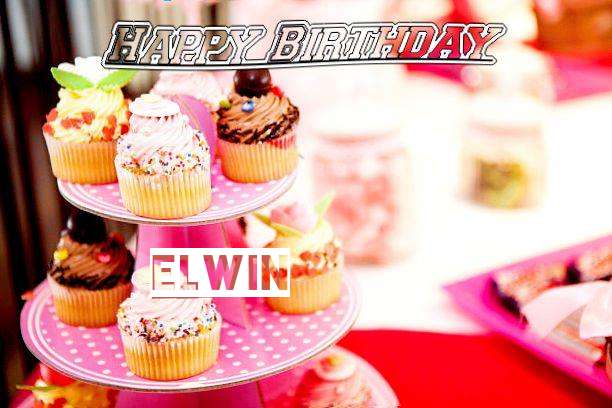 Happy Birthday Cake for Elwin