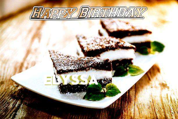 Happy Birthday to You Elyssa