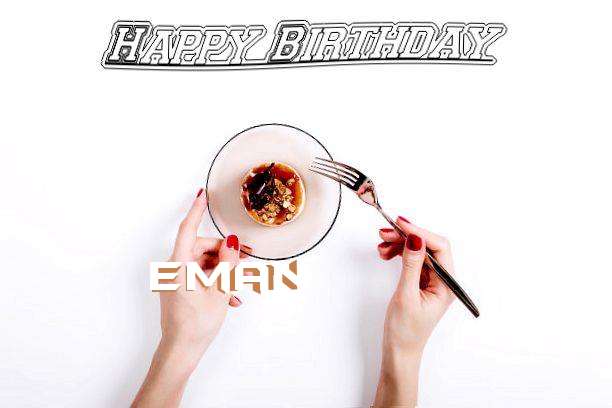 Happy Birthday Cake for Eman