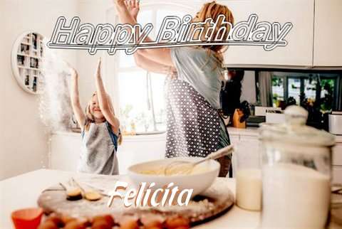 Birthday Wishes with Images of Felicita