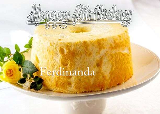 Happy Birthday Wishes for Ferdinanda