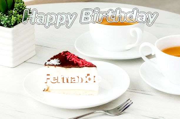 Birthday Wishes with Images of Fernande