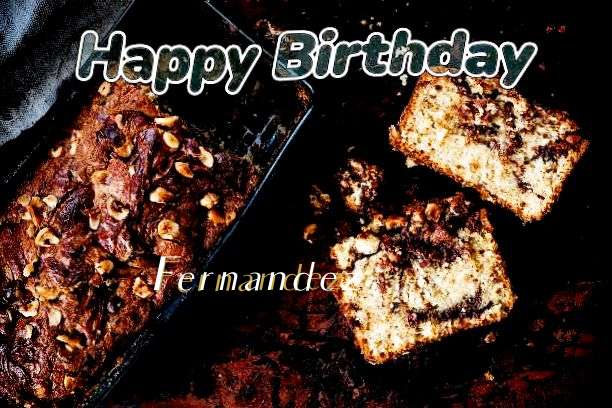 Happy Birthday Cake for Fernandez