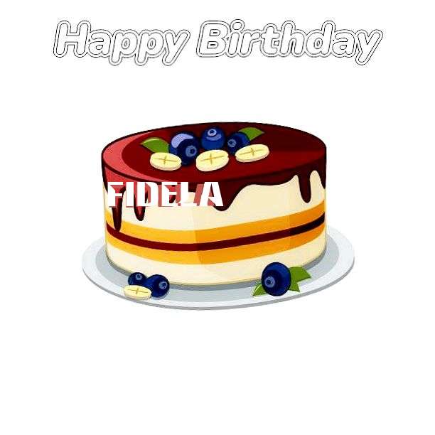 Happy Birthday Wishes for Fidela