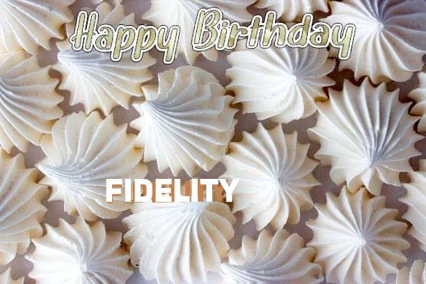 Happy Birthday Fidelity Cake Image