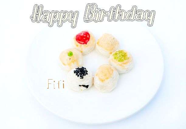 Happy Birthday to You Fifi